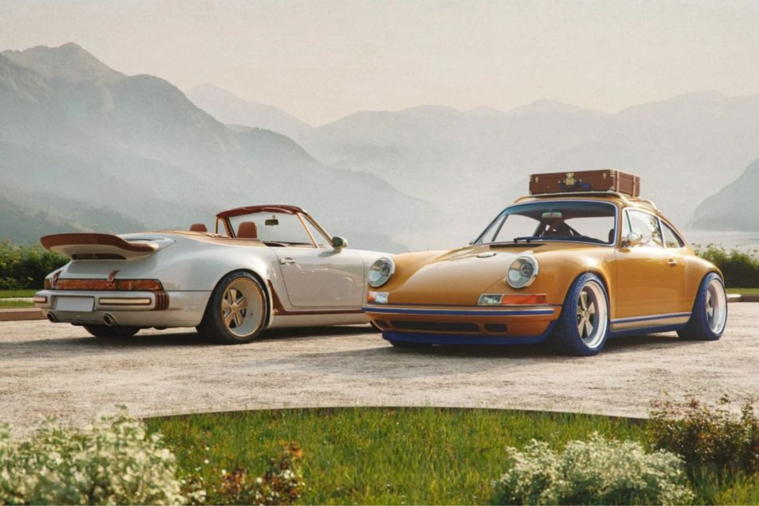 Bộ đôi Porsche 911 độc bản
