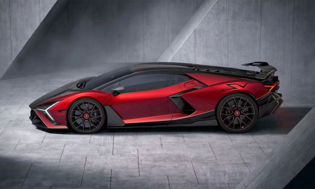 Thiết kế khi động học trên Lamborghini Revuelto SV
