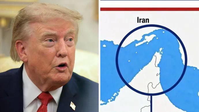 Tổng thống Trump gọi eo biển Hormuz là lãnh thổ Mỹ, Iran lập tức phản ứng