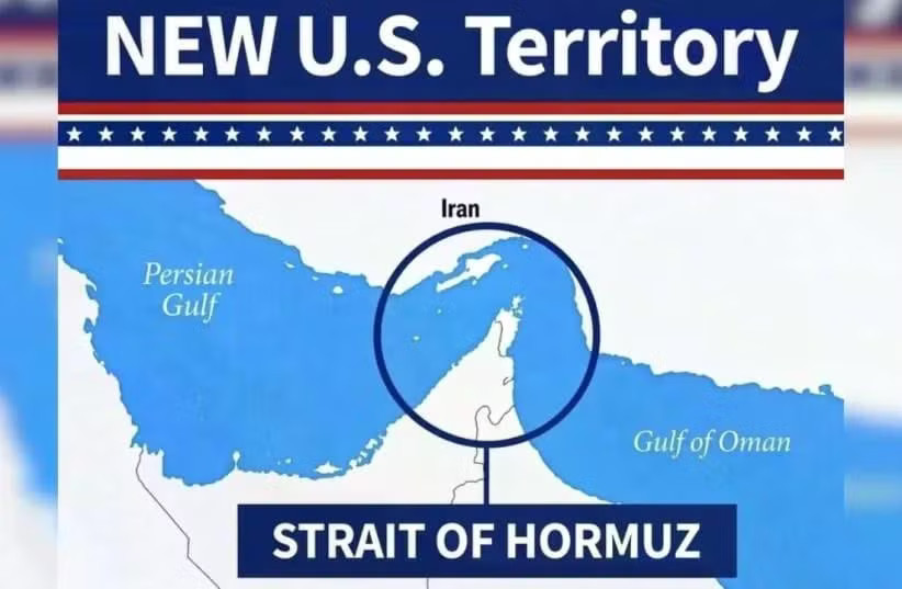Tổng thống Trump gọi eo biển Hormuz là lãnh thổ Mỹ, Iran lập tức phản ứng - Ảnh 1.