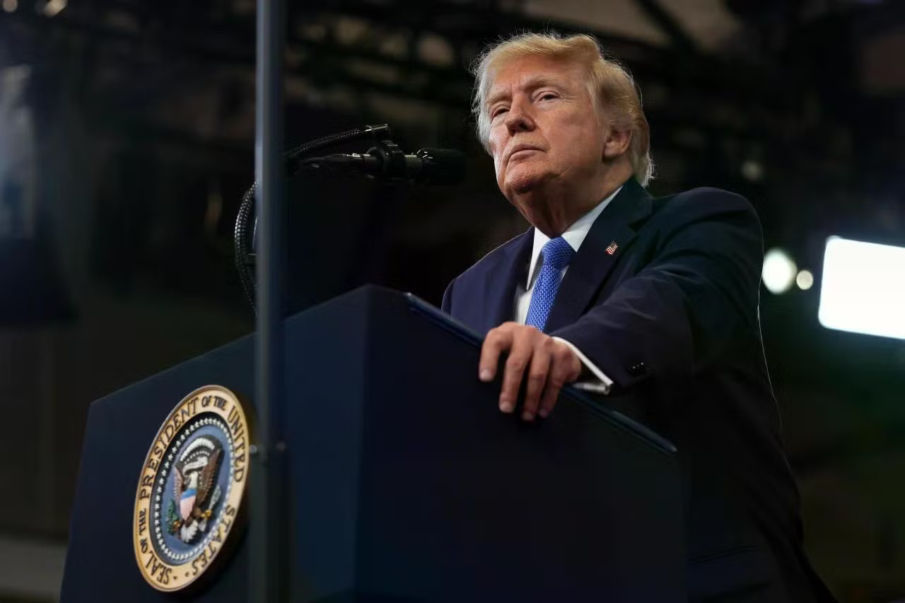 Tổng thống Mỹ Donald Trump. Tổng thống Mỹ Trump: Tình hình Iran đang rất tốt - Ảnh 1.