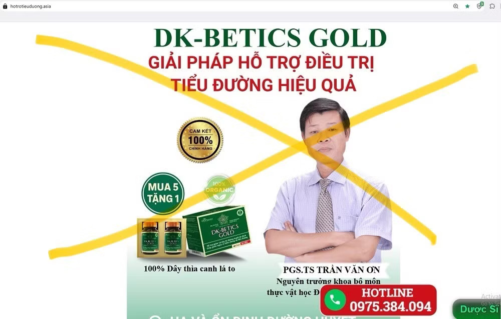 Quảng cáo như thuốc chữa bệnh, dùng hình ảnh bác sĩ: 2 sản phẩm bị ‘tuýt còi’ - Ảnh 1.