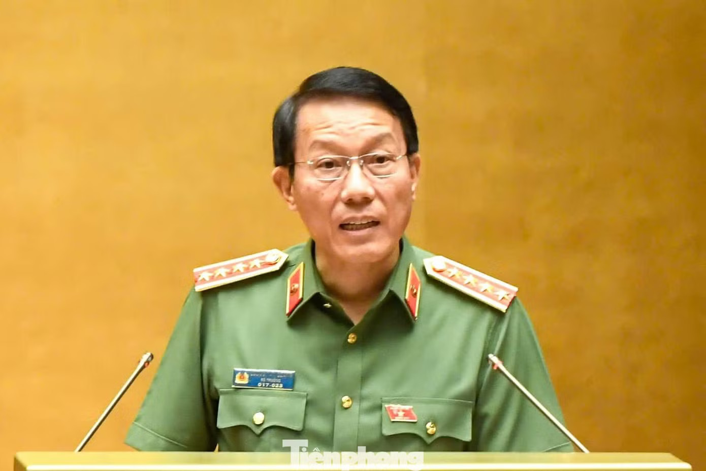Bộ trưởng Bộ Công an trình Quốc hội sửa Bộ luật Hình sự: Bổ sung 9 tội mới, bỏ hình phạt tử hình với 6 tội - Ảnh 1.