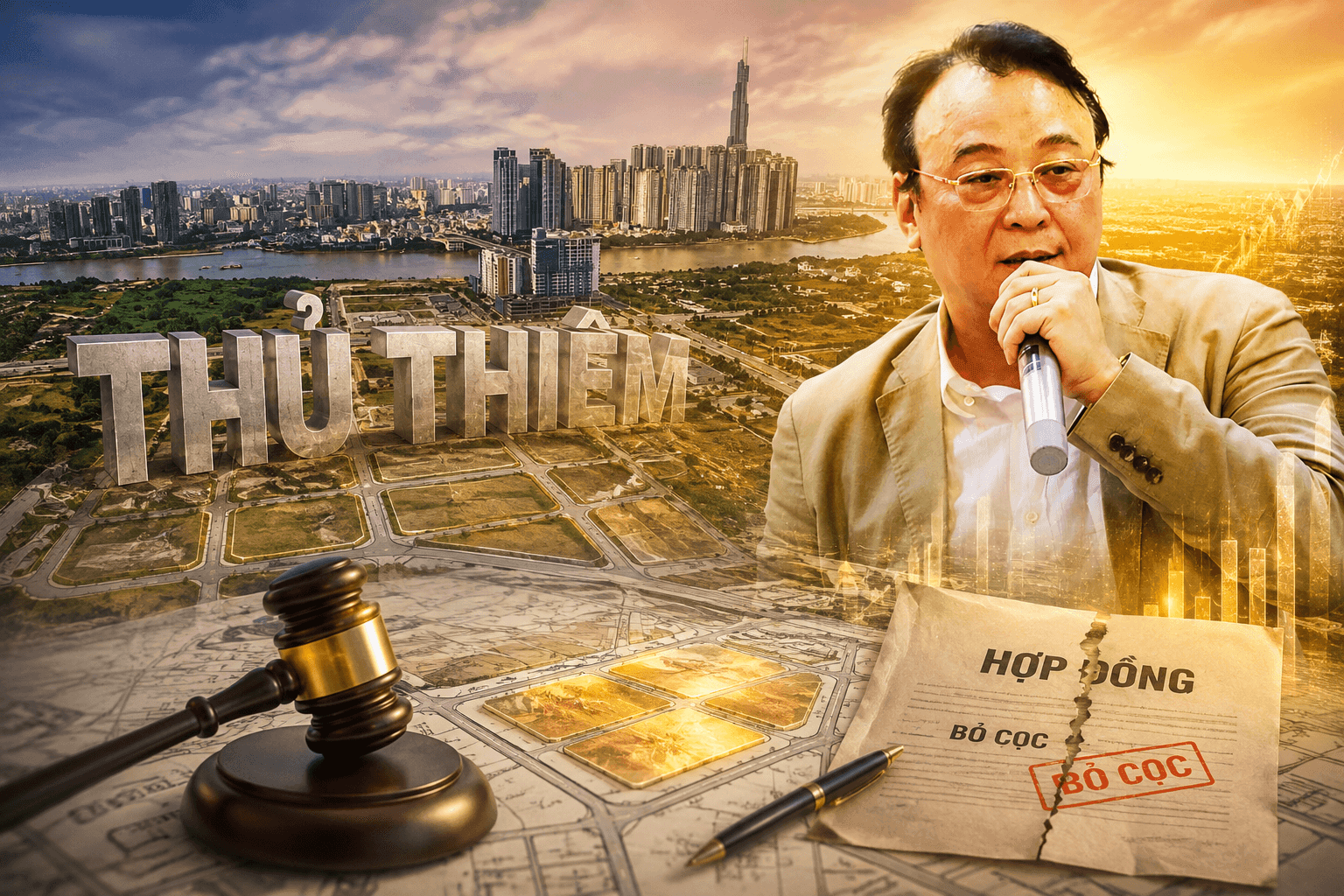 Đất Thủ Thiêm sắp được tái định giá: 5 năm sau pha 'bỏ cọc' chấn động của Tân Hoàng Minh