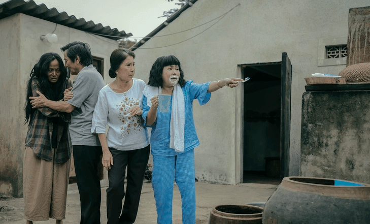 Việt Hương trở thành cái tên đáng chú ý của điện ảnh Việt. Ảnh: NSX