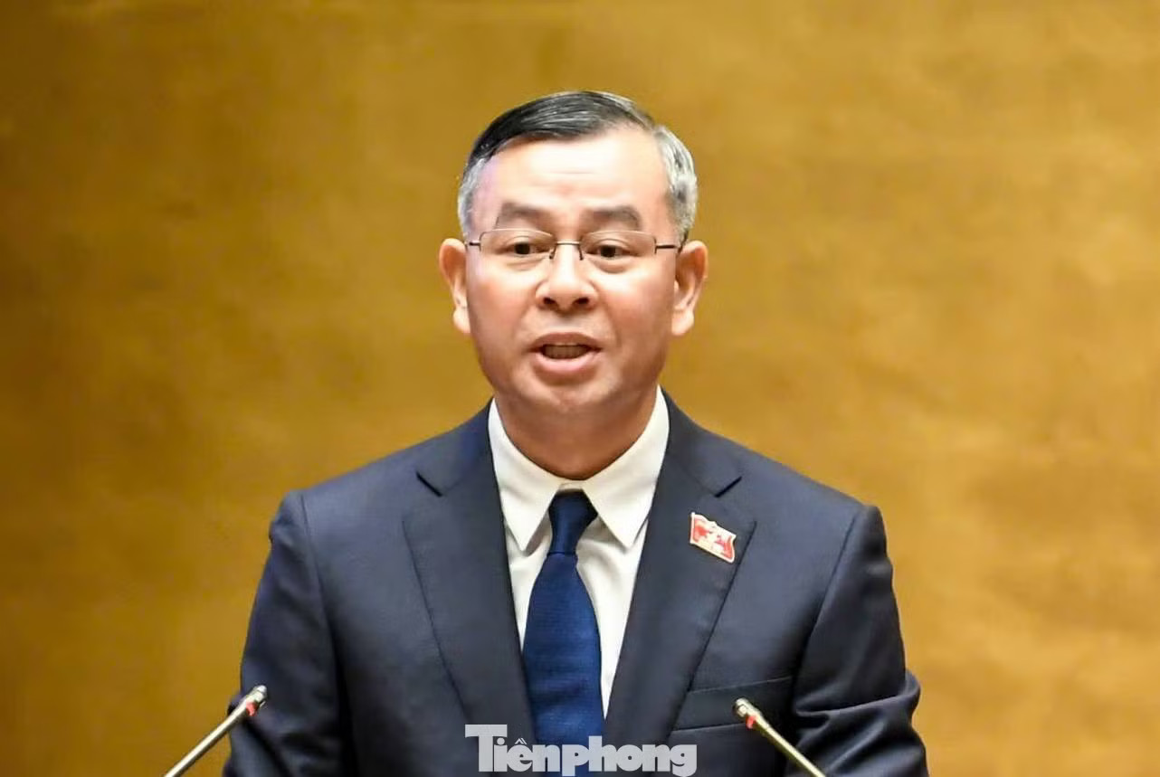 Bộ trưởng Bộ Tài chính Ngô Văn Tuấn. Ảnh: Như Ý. Bộ trưởng Tài chính: Dự án khu đô thị lấn biển từ 100.000 - 200.000 tỷ - Ảnh 2.