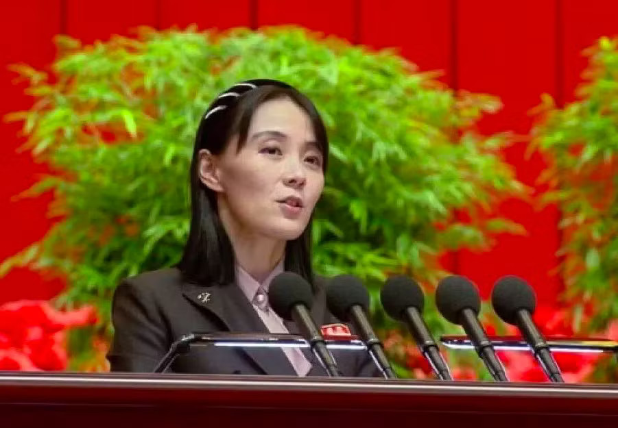 Bà Kim Yo Jong - em gái của Chủ tịch Triều Tiên Kim Jong Un Ẩn sau việc Triều Tiên đột ngột gia tăng chỉ trích Nhật Bản - Ảnh 1.