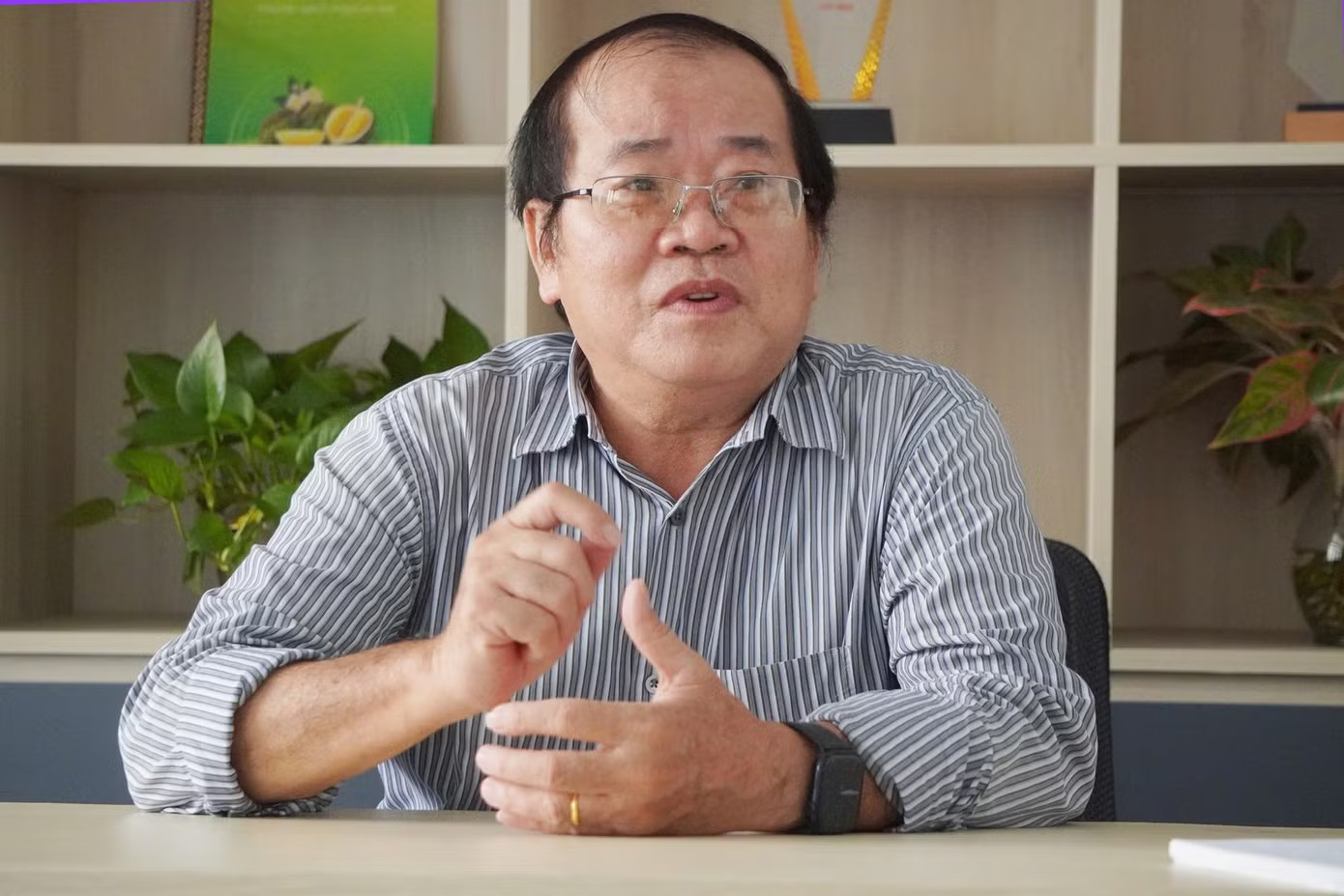 Ông Đặng Phúc Nguyên - Tổng thư ký Hiệp hội Rau quả Việt Nam. Ấn Độ mở cửa, sầu riêng Việt có cơ hội cán mốc 5 tỷ USD/năm - Ảnh 1.