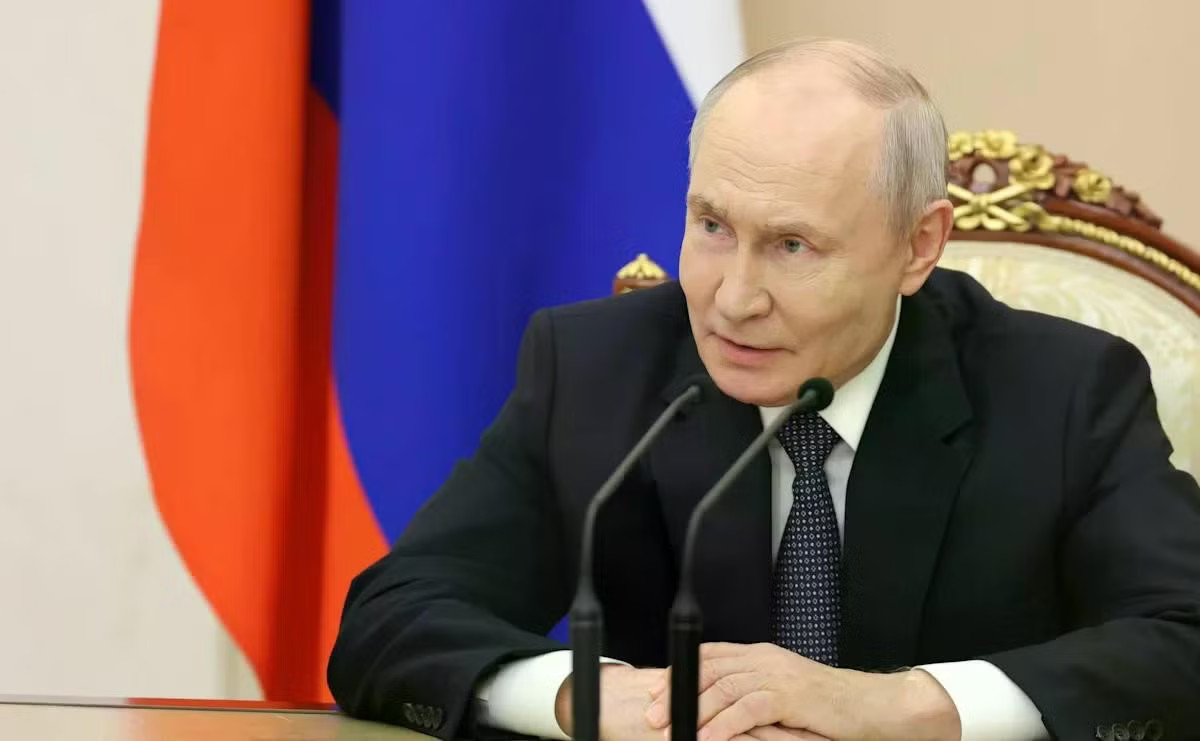 Tổng thống Nga Vladimir Putin. Tổng thống Nga Putin nêu điều kiện đàm phán hòa bình với Ukraine - Ảnh 1.