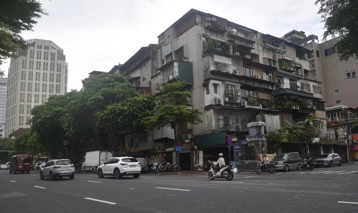 Nút giao Trần Quang Khải - Hàng Thùng. Ảnh: Trần Hoàng Công bố thiết kế đô thị tuyến đường giáp Trục đại lộ cảnh quan sông Hồng - Ảnh 1.