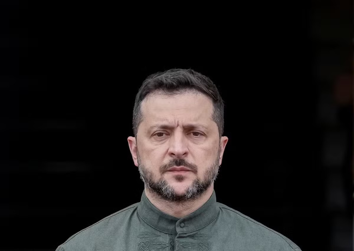 Tổng thống Ukraine Volodymyr Zelensky. (Ảnh: Reuters) Tổng thống Ukraine tuyên bố không nhượng bộ trước Nga - Ảnh 1.