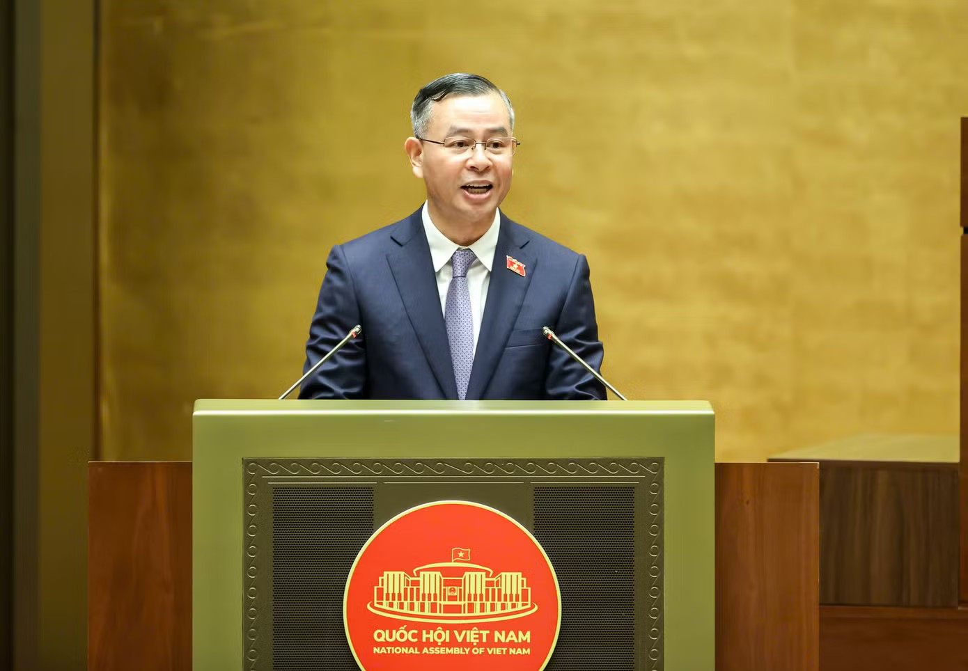 Bộ trưởng Tài chính Ngô Văn Tuấn. Ảnh: Như Ý Quốc hội thông qua cơ chế đặc thù APEC Phú Quốc: Gỡ vướng, không hợp thức hóa sai phạm - Ảnh 2.