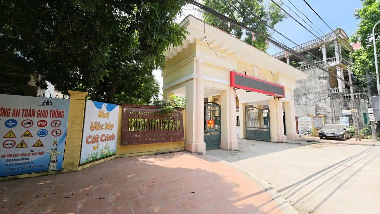 Trường THPT Lương Tài (tỉnh Bắc Ninh). Bắc Ninh hủy kết quả thi của thủ khoa khối D01 - Ảnh 1.