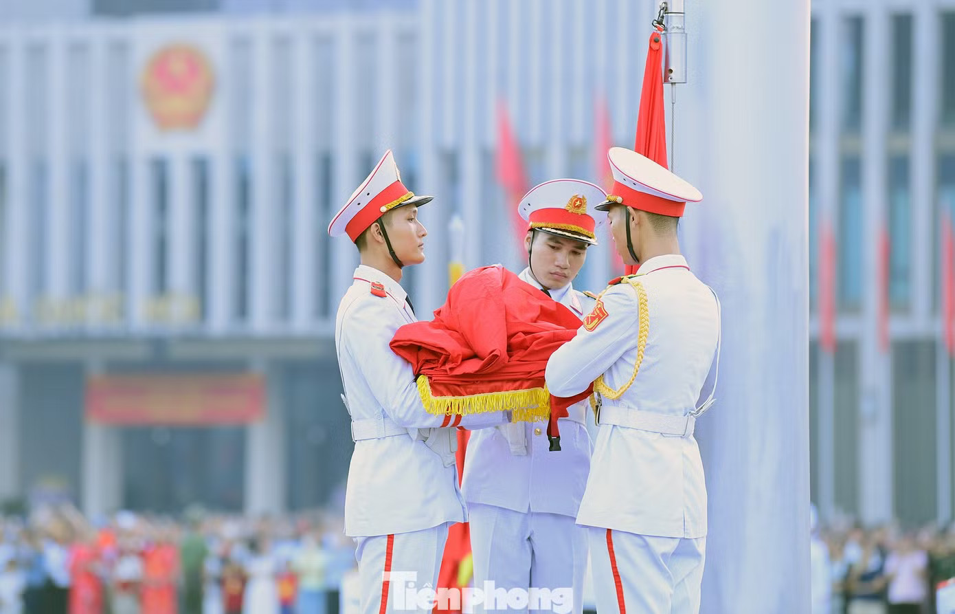 Trang nghiêm Lễ Thượng cờ mừng 81 năm Quốc khánh 2/9 - Ảnh 6.