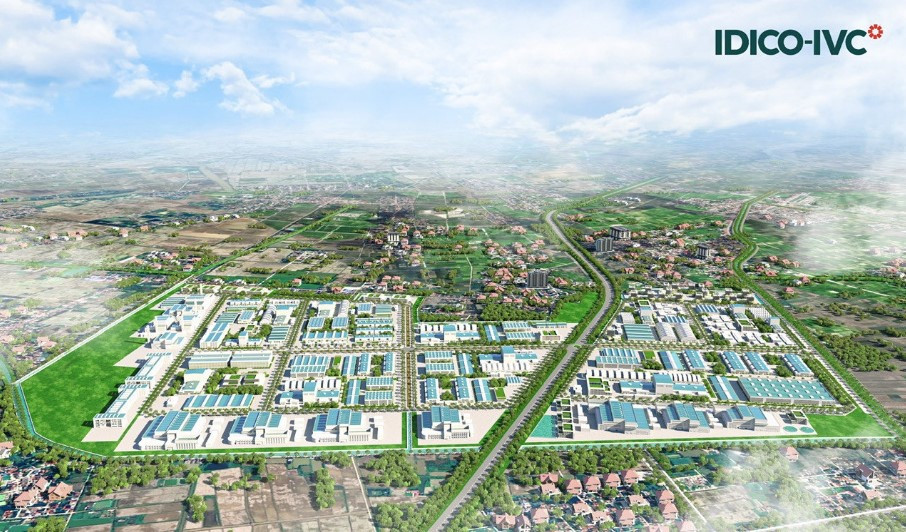 Phối cảnh dự án KCN Vinh Quang giai đoạn 1