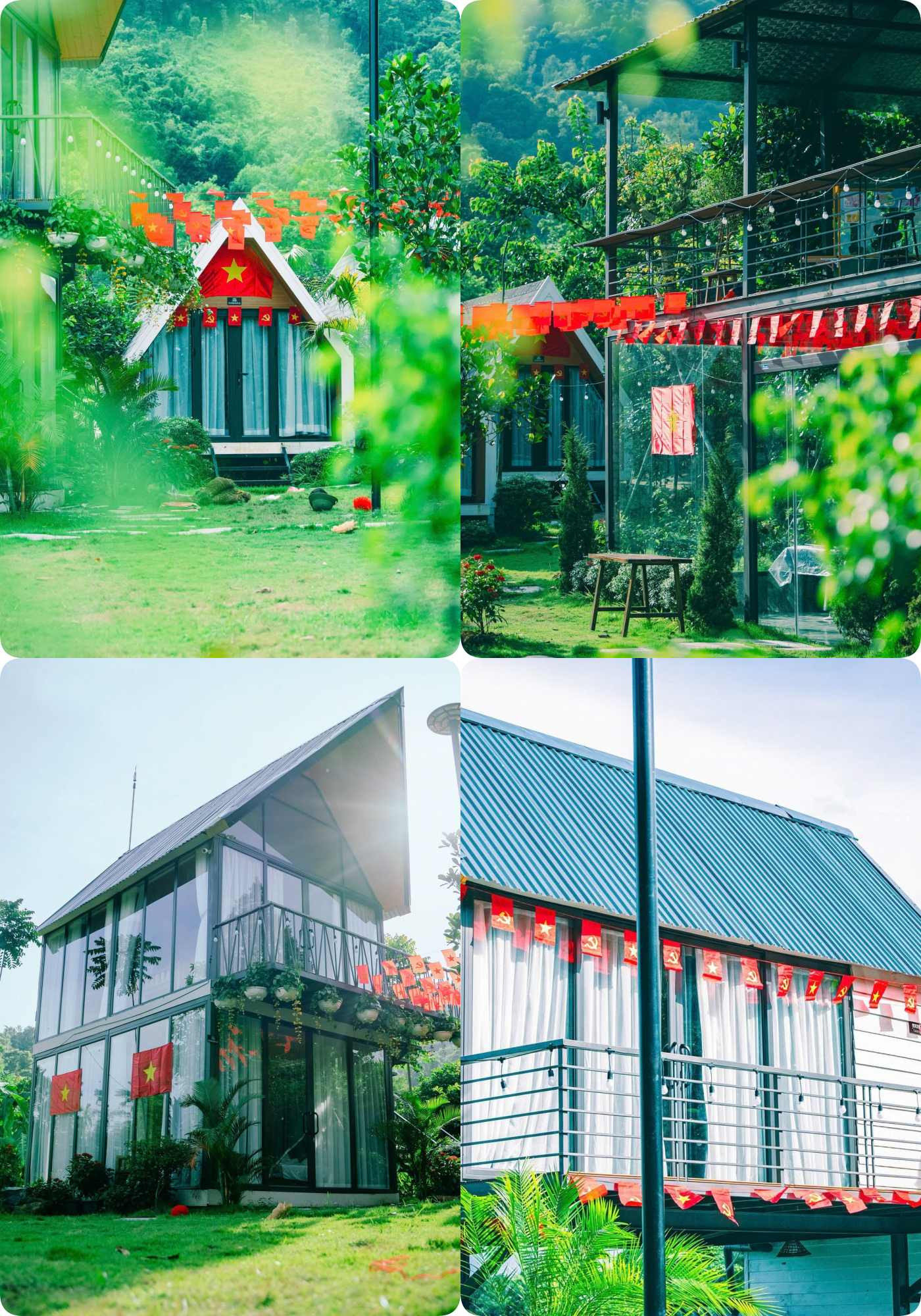 Anh Quân cùng một số người quen đầu tư vào lĩnh vực lưu trú, phát triển một khu retreat rộng khoảng 3.500m2 tại Phú Thọ. Ảnh: FBNV.