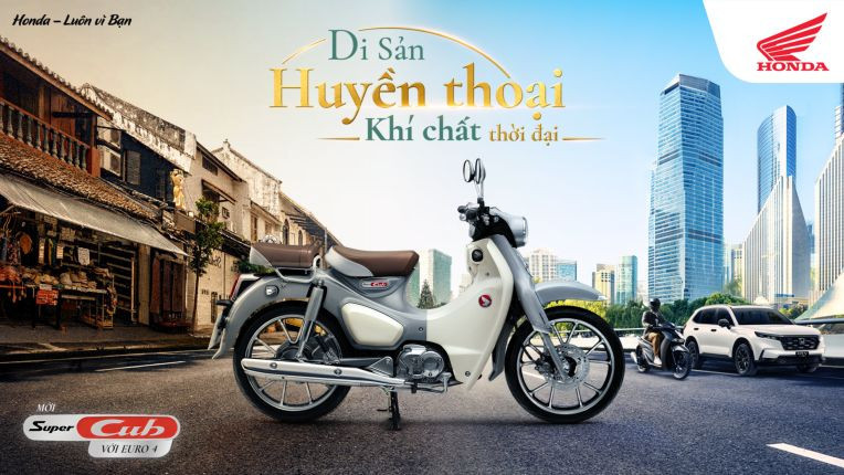Honda Super Cub mới ra mắt