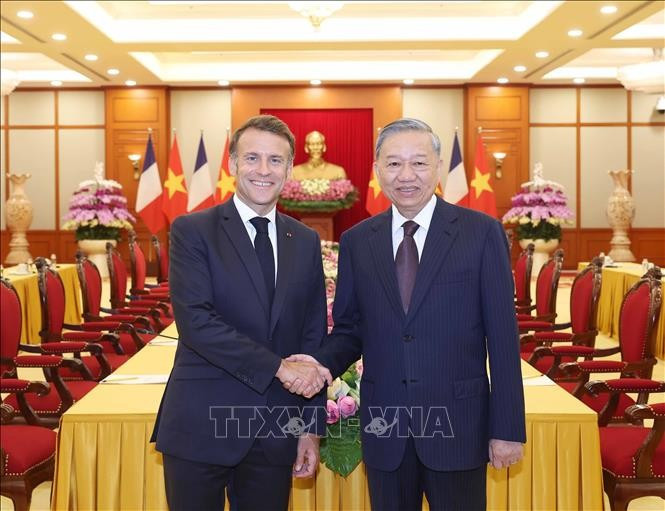 Tổng Bí thư, Chủ tịch nước Tô Lâm và Tổng thống Pháp Emmanuel Macron sắp trao đổi gì?
