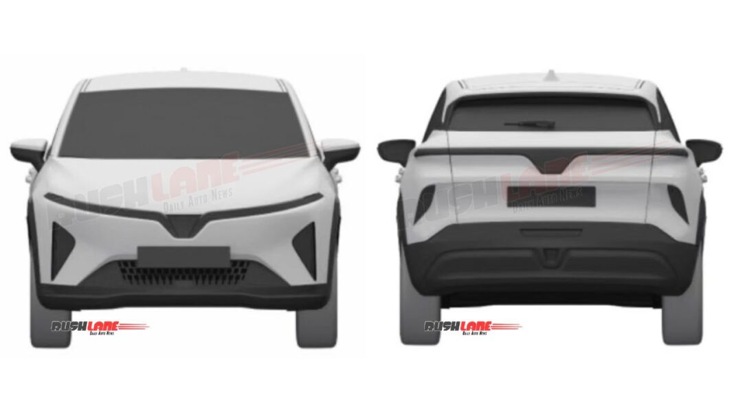 VF6 facelift trong hồ sơ đăng ký kiểu dáng