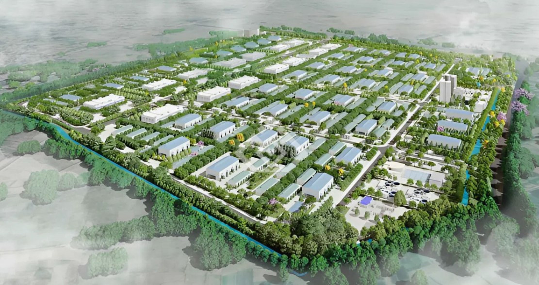Phối cảnh dự án Khu Công nghiệp Nghĩa Hưng