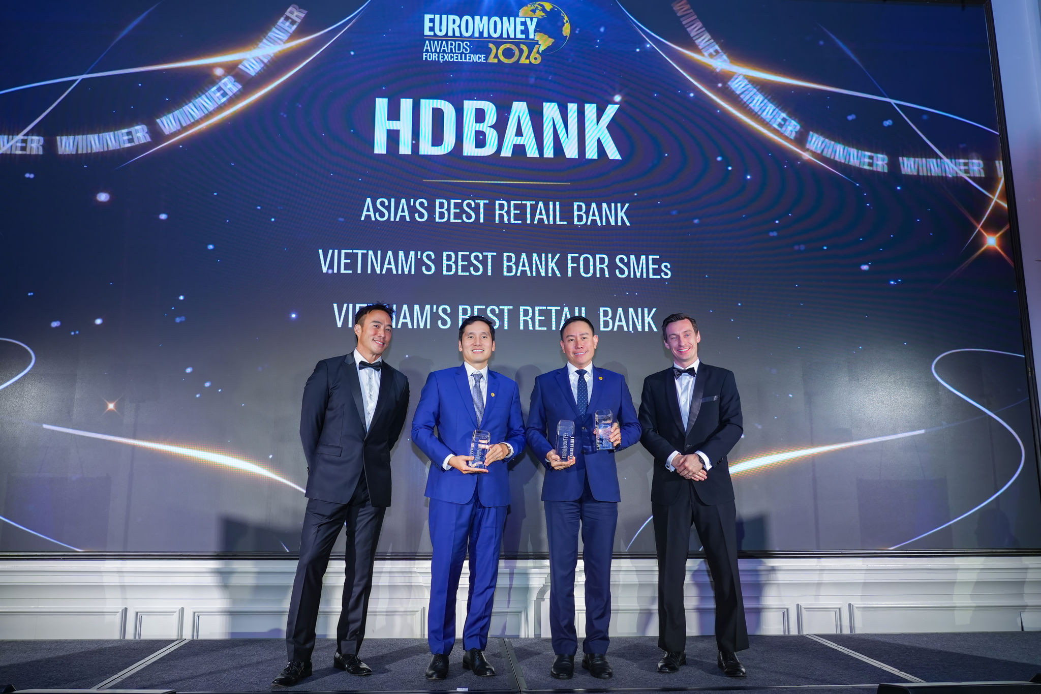 Ngân hàng đầu tiên tại Việt Nam được trao Danh hiệu “Ngân hàng Bán lẻ tốt nhất châu Á”