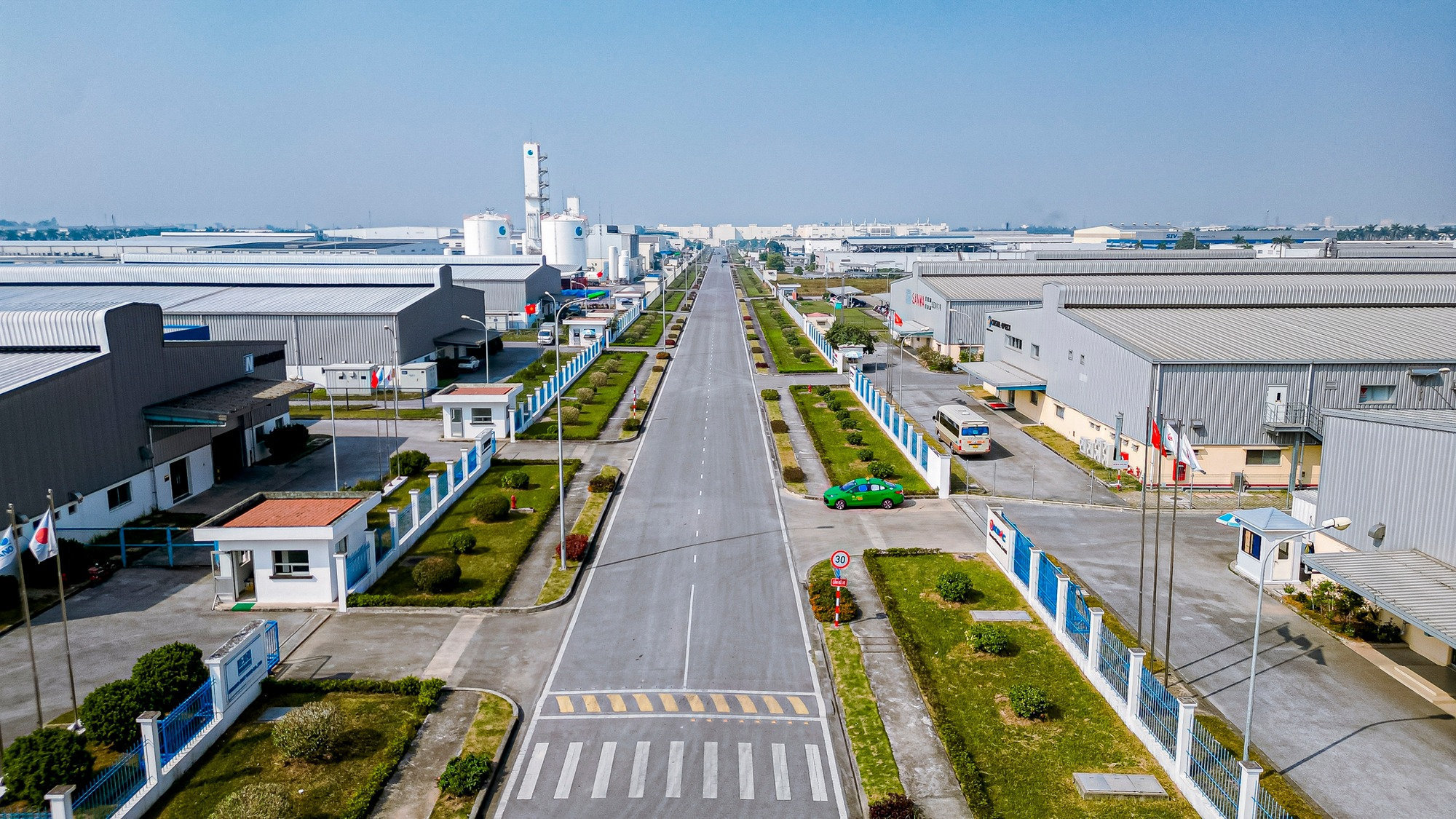 Khu công nghiệp Yên Bình, tỉnh Thái Nguyên thu hút nhiều nhà đầu tư FDI. Ảnh minh họa.