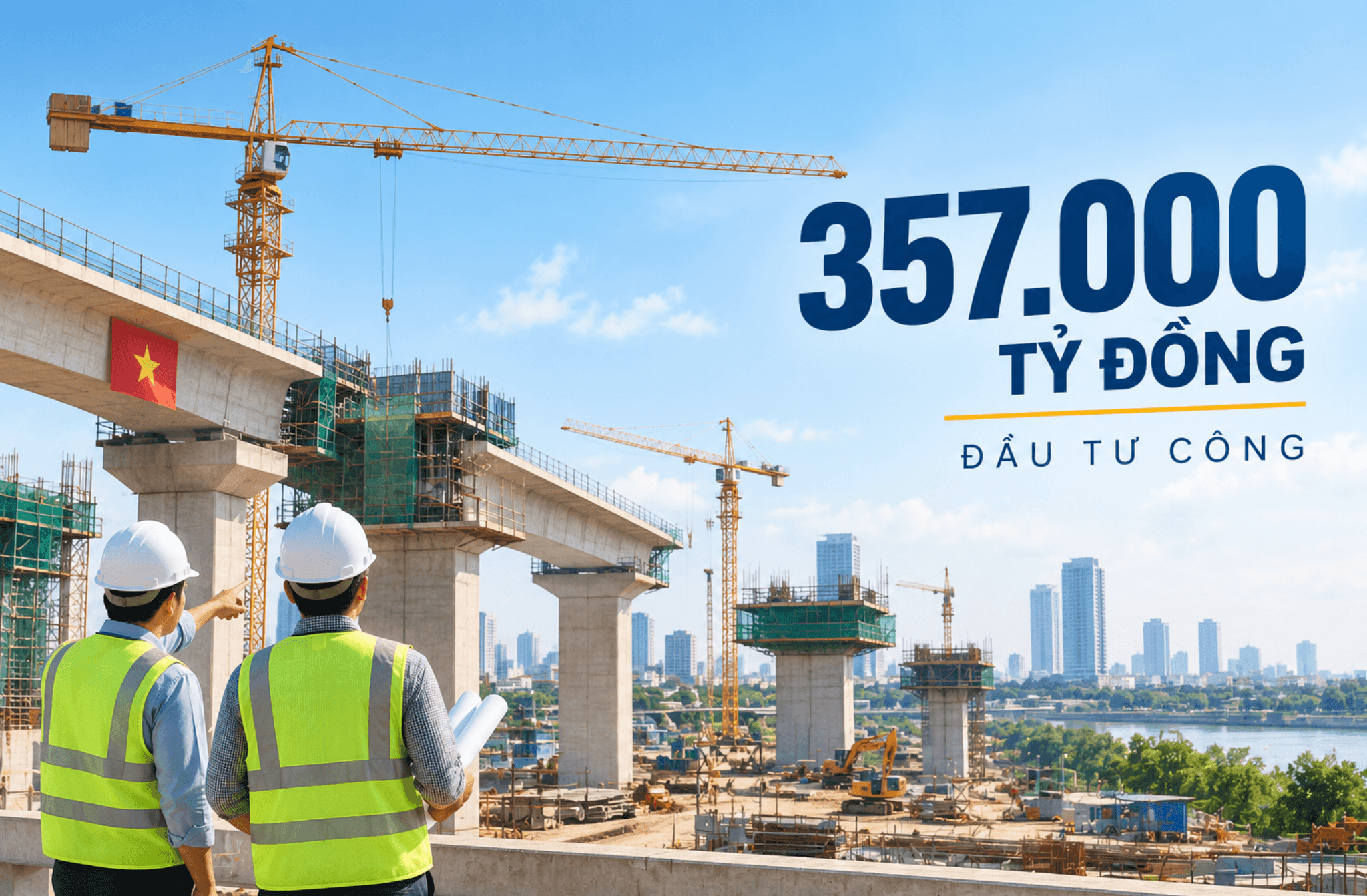 Ngành xây dựng trước 'cơn sóng' đầu tư công: 357.000 tỷ đồng được giải ngân, cuộc chơi ngày càng phân hóa