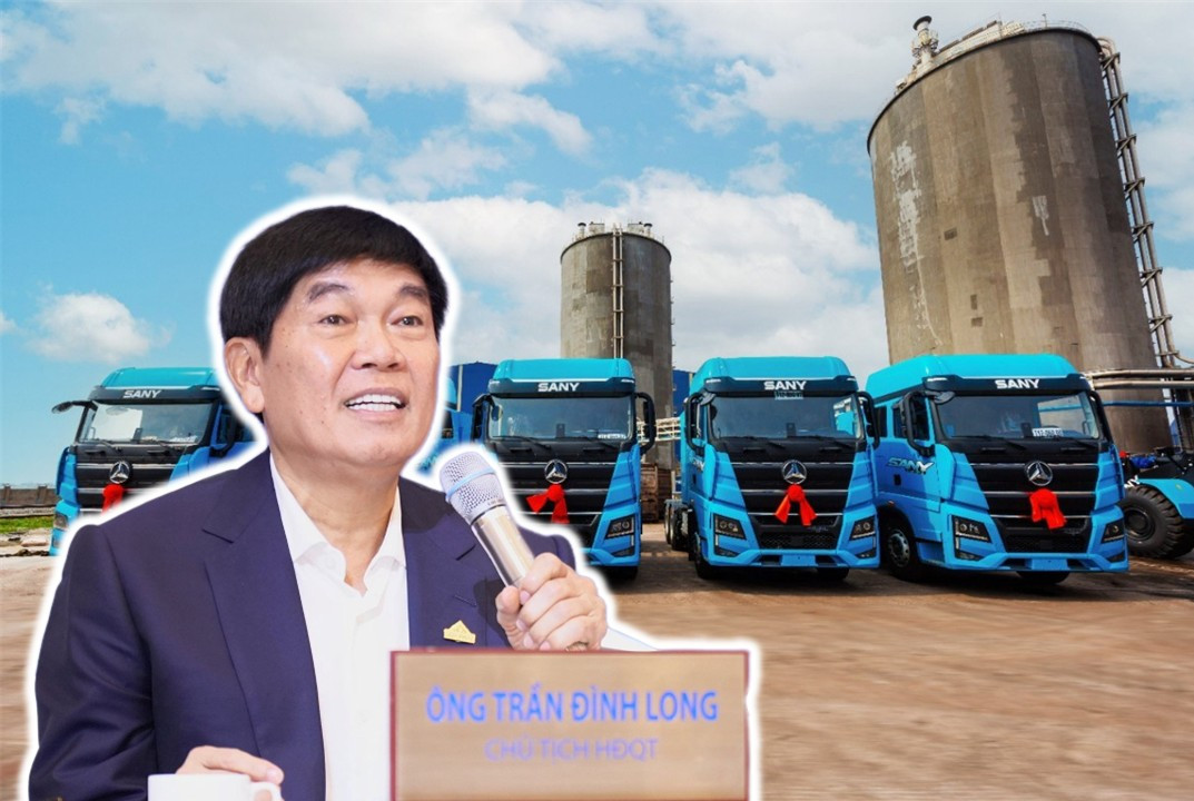 Tỷ phú Trần Đình Long đầu tư vào xe, máy móc điện