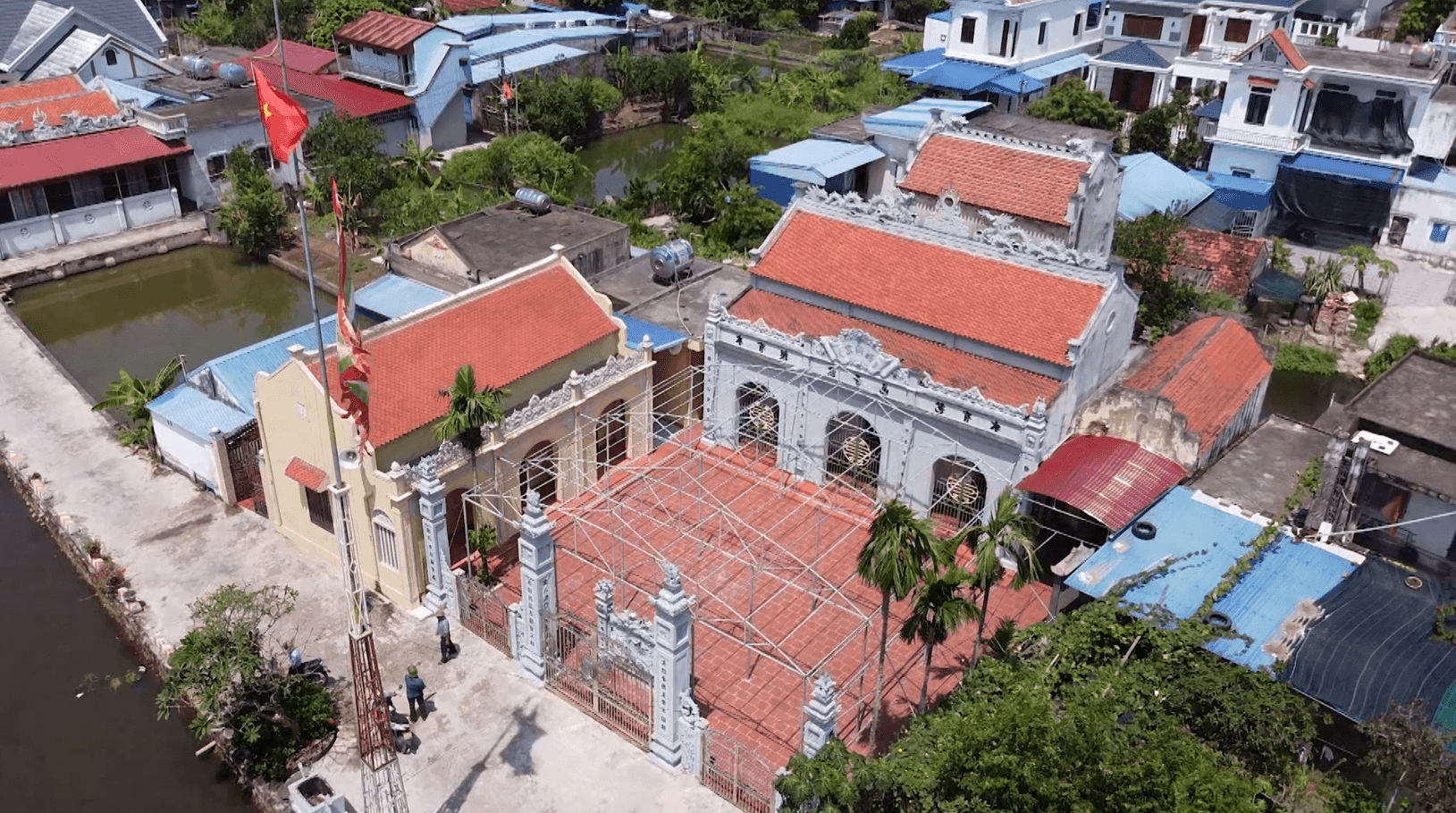 Đền thờ Nguyễn Hiền tại Ninh Bình. Ảnh: báo Ninh Bình