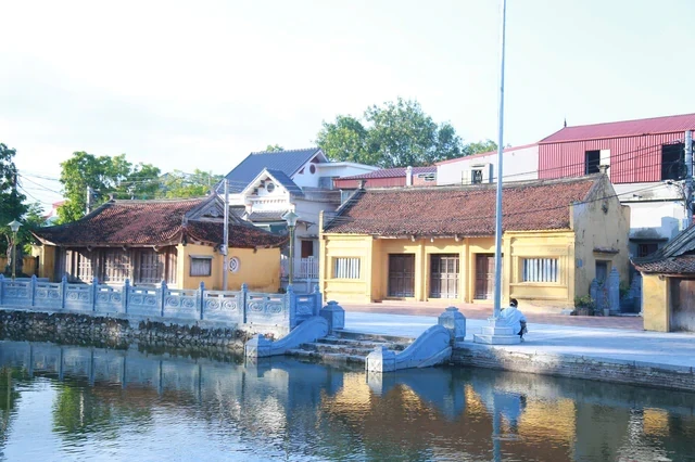 Chùa Keo nằm trong làng Hành Thiện, là mảnh đất %22địa linh nhân kiệt%22