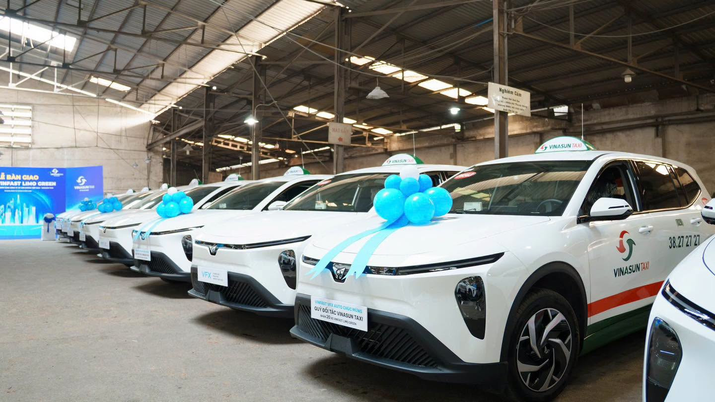 Vinasun tìm đến VinFast và BYD để tìm hướng đi mới trên thị trường taxi