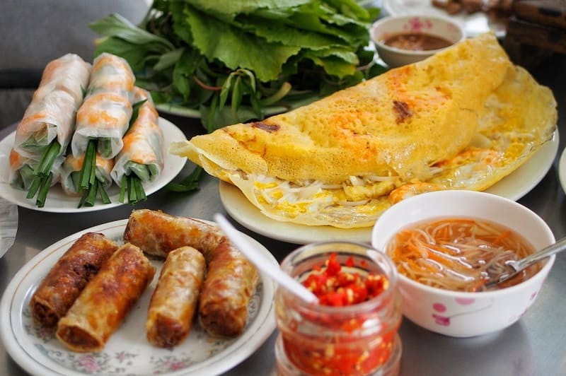 Bánh Xèo được du khách ưa chuộng trải nghiệm.