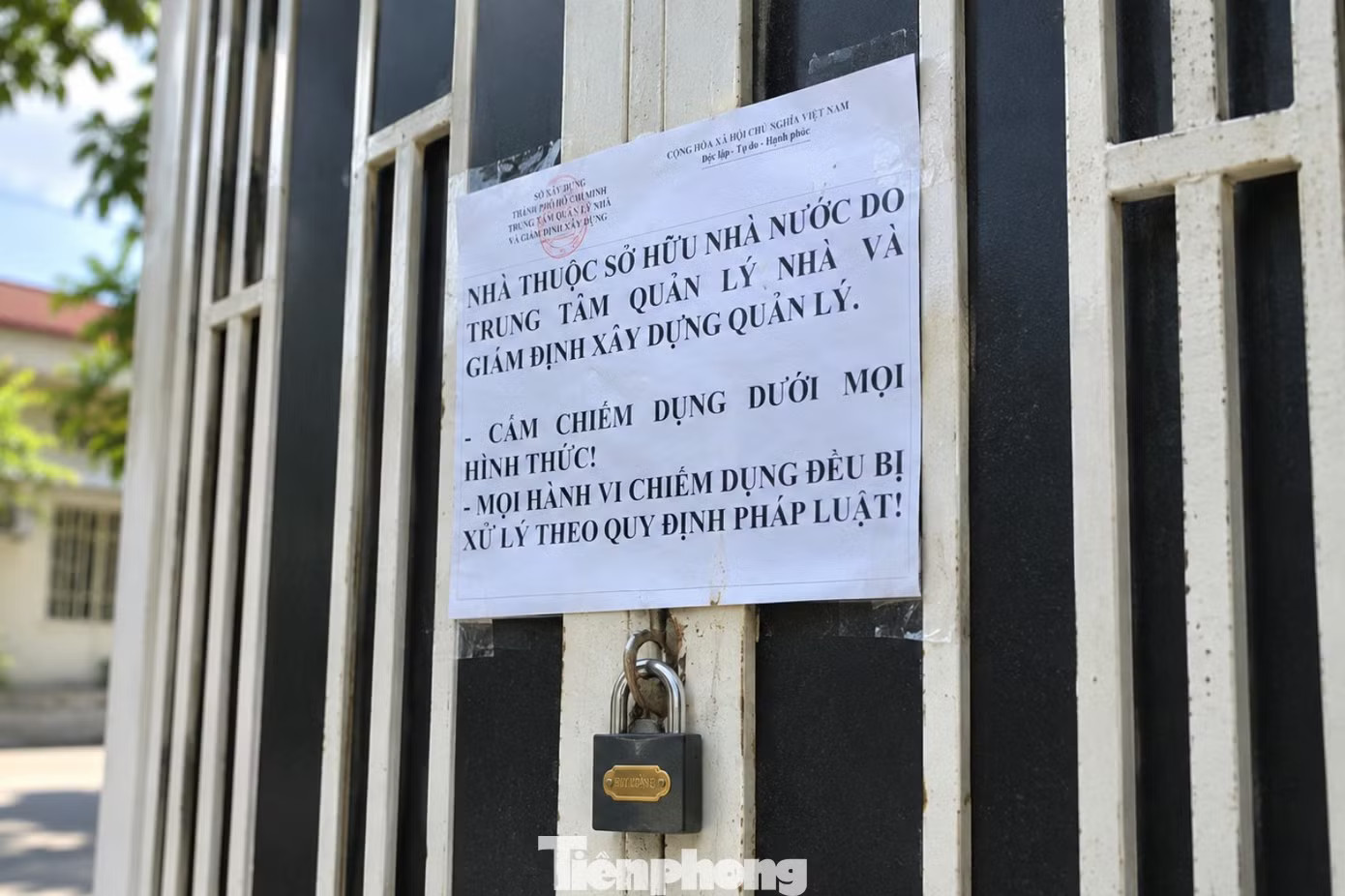 Những hình ảnh khác lạ ở cư xá Thanh Đa sau khi dân rời đi - Ảnh 4.