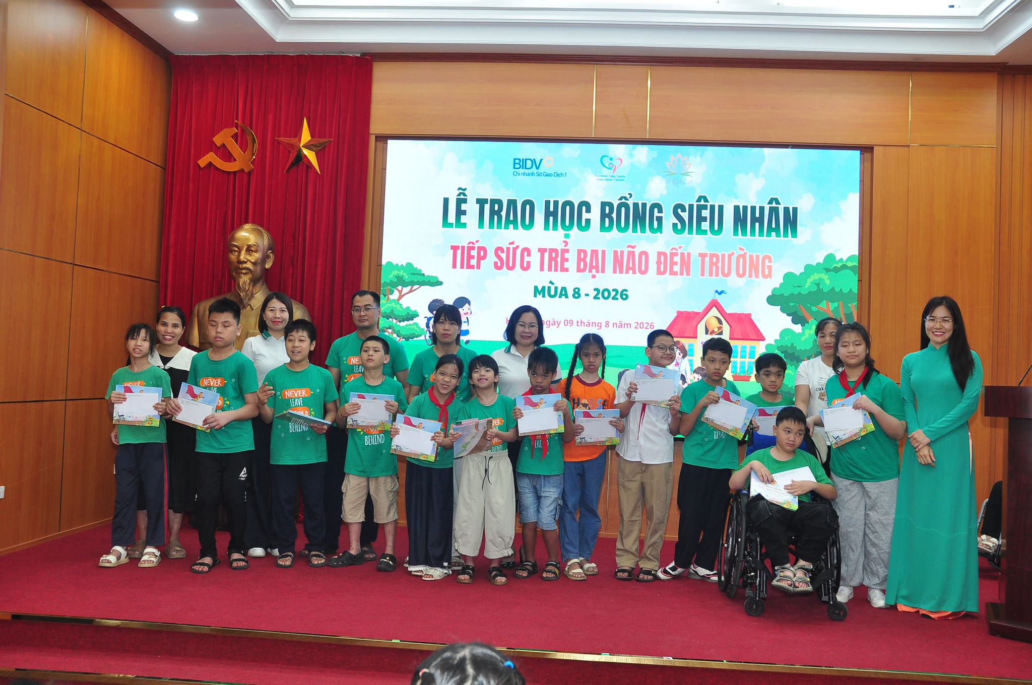 Đến năm 2026, chương trình đã trao 831 suất học bổng và chỉ riêng trong năm 2026 đã tiếp sức cho 220 trẻ bại não có cơ hội đến trường
