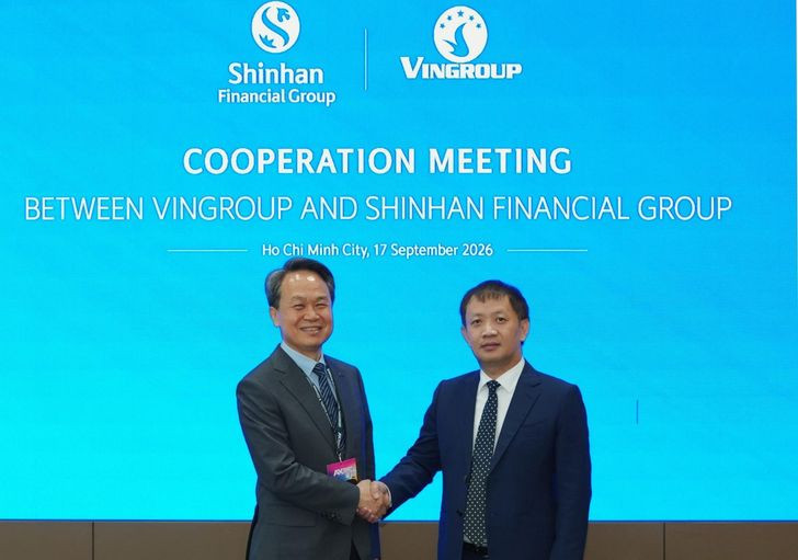 Chủ tịch tập đoàn tài chính hàng đầu Hàn Quốc đích thân sang Việt Nam, gặp lãnh đạo Vingroup bàn kế hoạch quan trọng