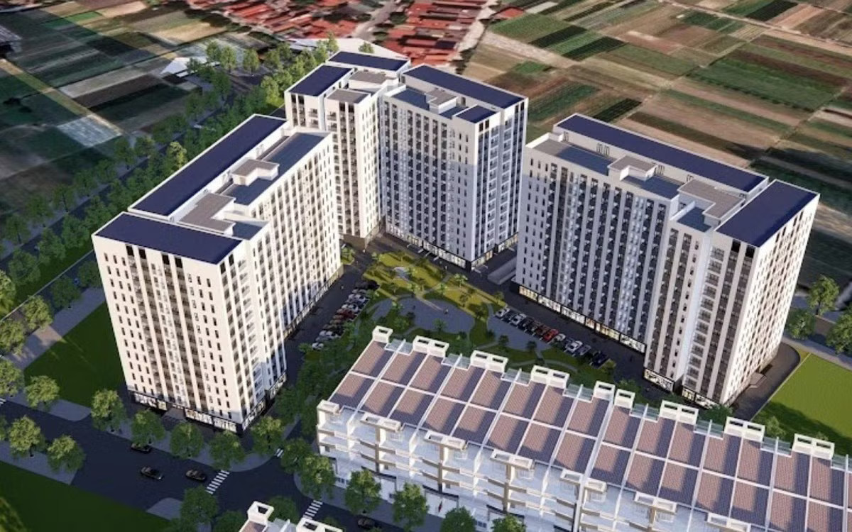 Hà Nội sắp mở bán khu nhà ở xã hội hơn 600 căn, giá từ 23,9 triệu đồng/m2 - Ảnh 1.