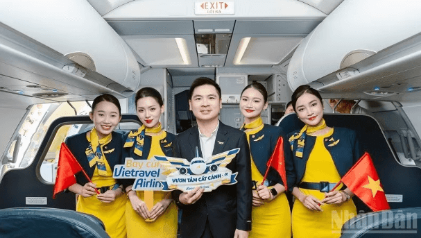Vietravel Airlines của vị doanh nhân 31 tuổi vừa đón thêm tàu bay mới, 9 ngày nữa khai thác chuyến đầu tiên