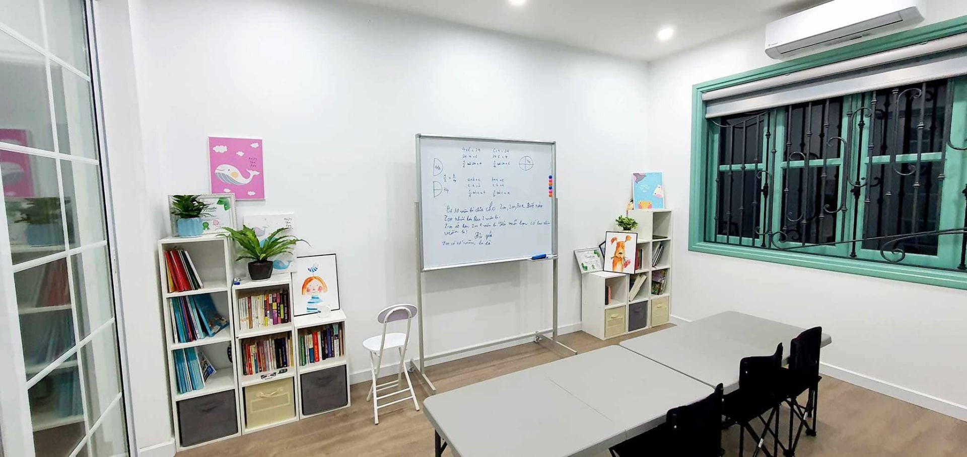 Phòng dạy toán của VTV Việt Khuê. Nguồn ảnh: Internet