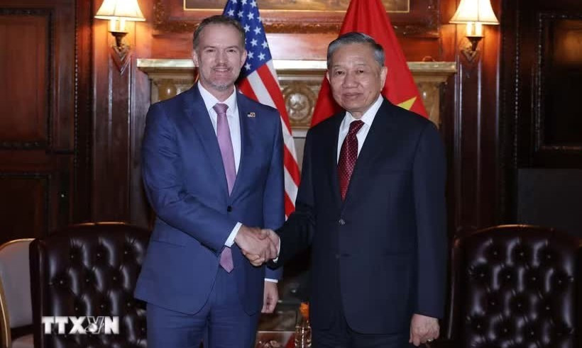 Tổng Bí thư, Chủ tịch nước Tô Lâm tiếp Trưởng Đại diện Thương mại Mỹ