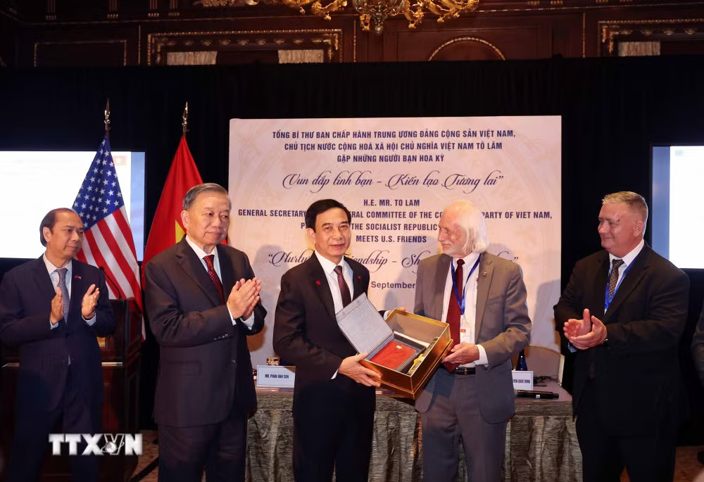 Tổng Bí thư, Chủ tịch nước Tô Lâm gặp những người bạn Hoa Kỳ