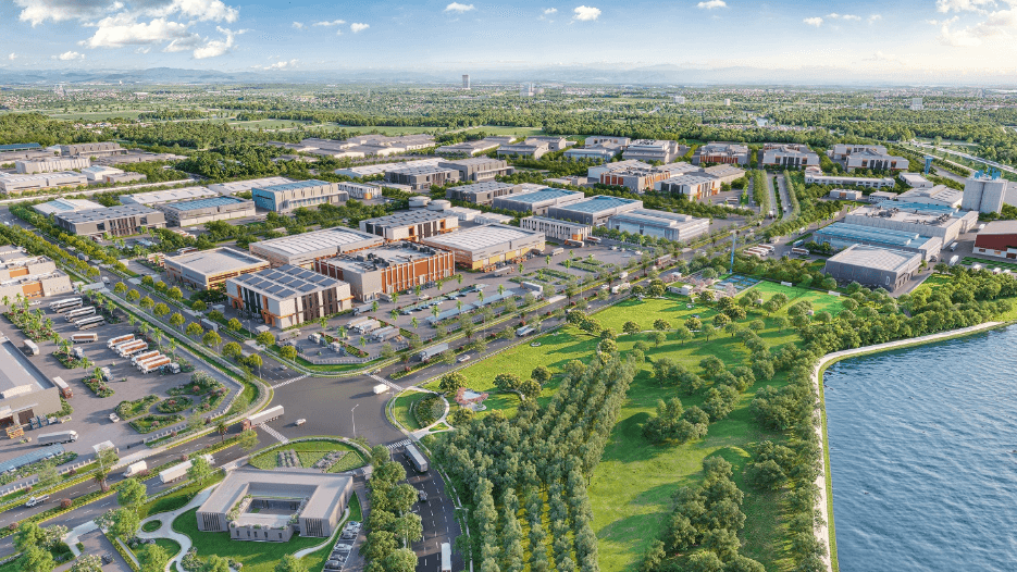 Dự án KCN Taseco Thủy Nguyên sở hữu vị trí đắc địa, nằm kế cận KCN VSIP Hải Phòng, kết nối thuận lợi tới cảng nước sâu Lạch Huyện, sân bay quốc tế Cát Bi…