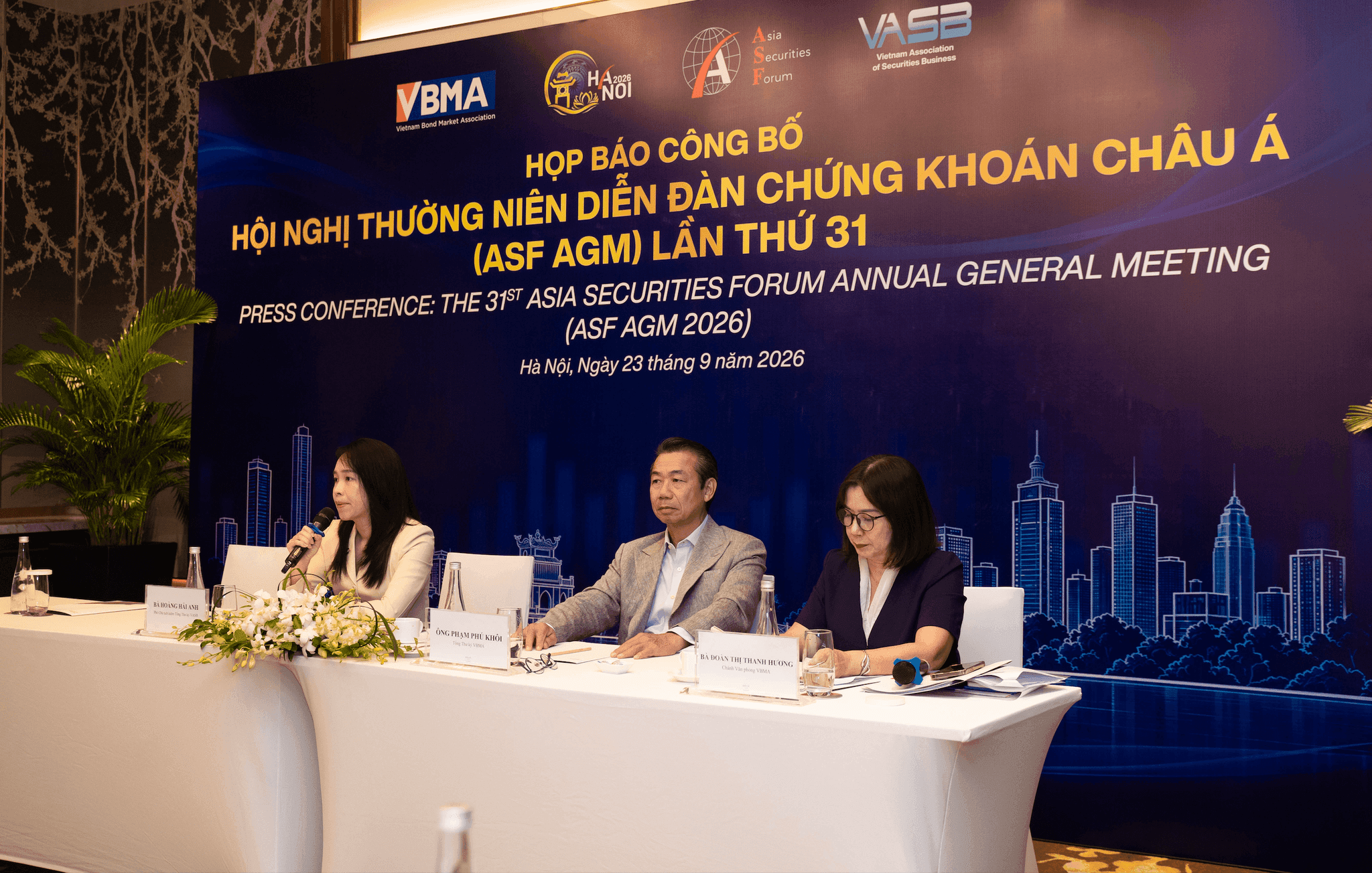 Việt Nam lần đầu đăng cai Diễn đàn Chứng khoán châu Á, mở 'cánh cửa' kết nối dòng vốn quốc tế