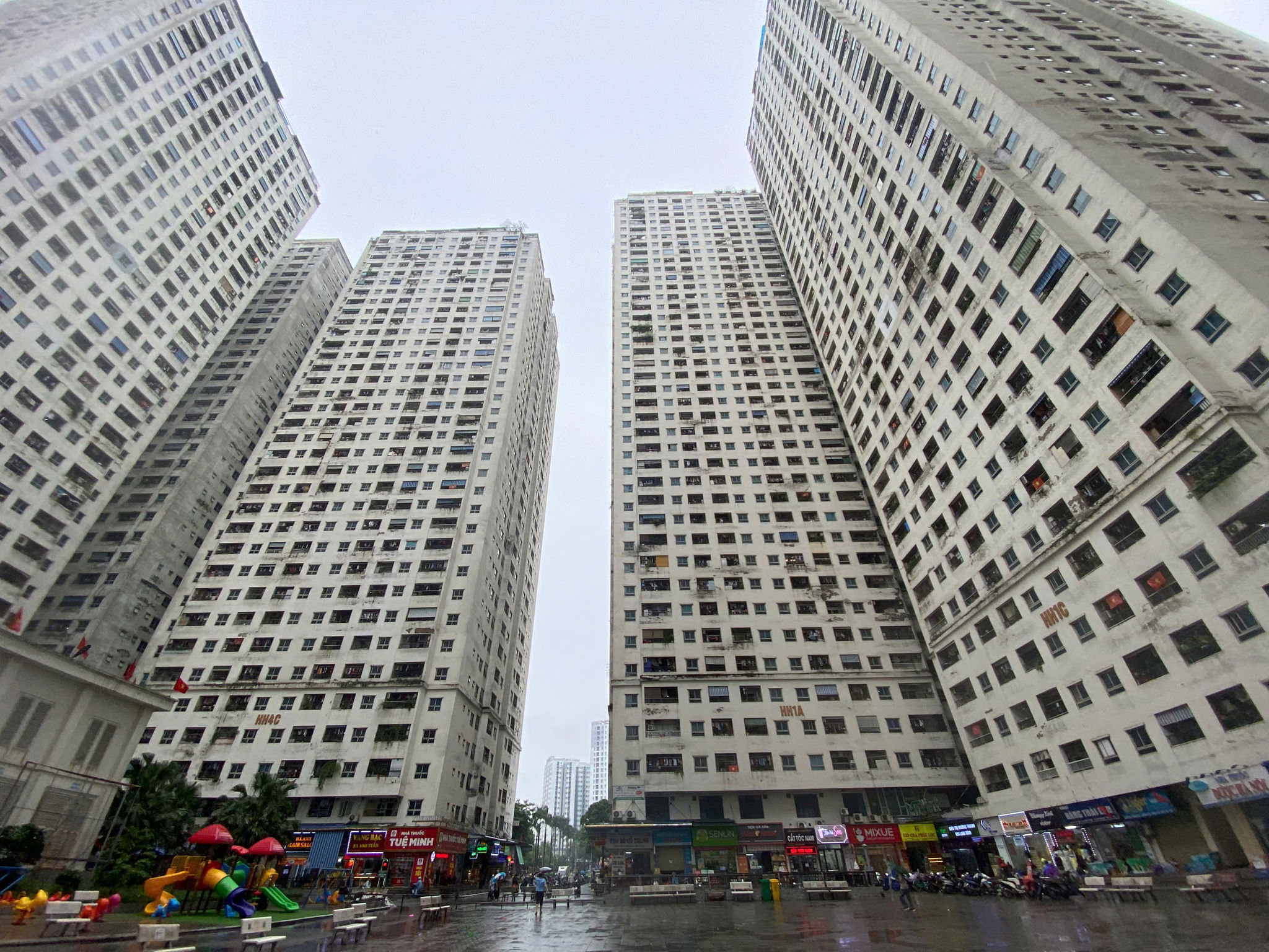 Chung cư HH Linh Đàm.