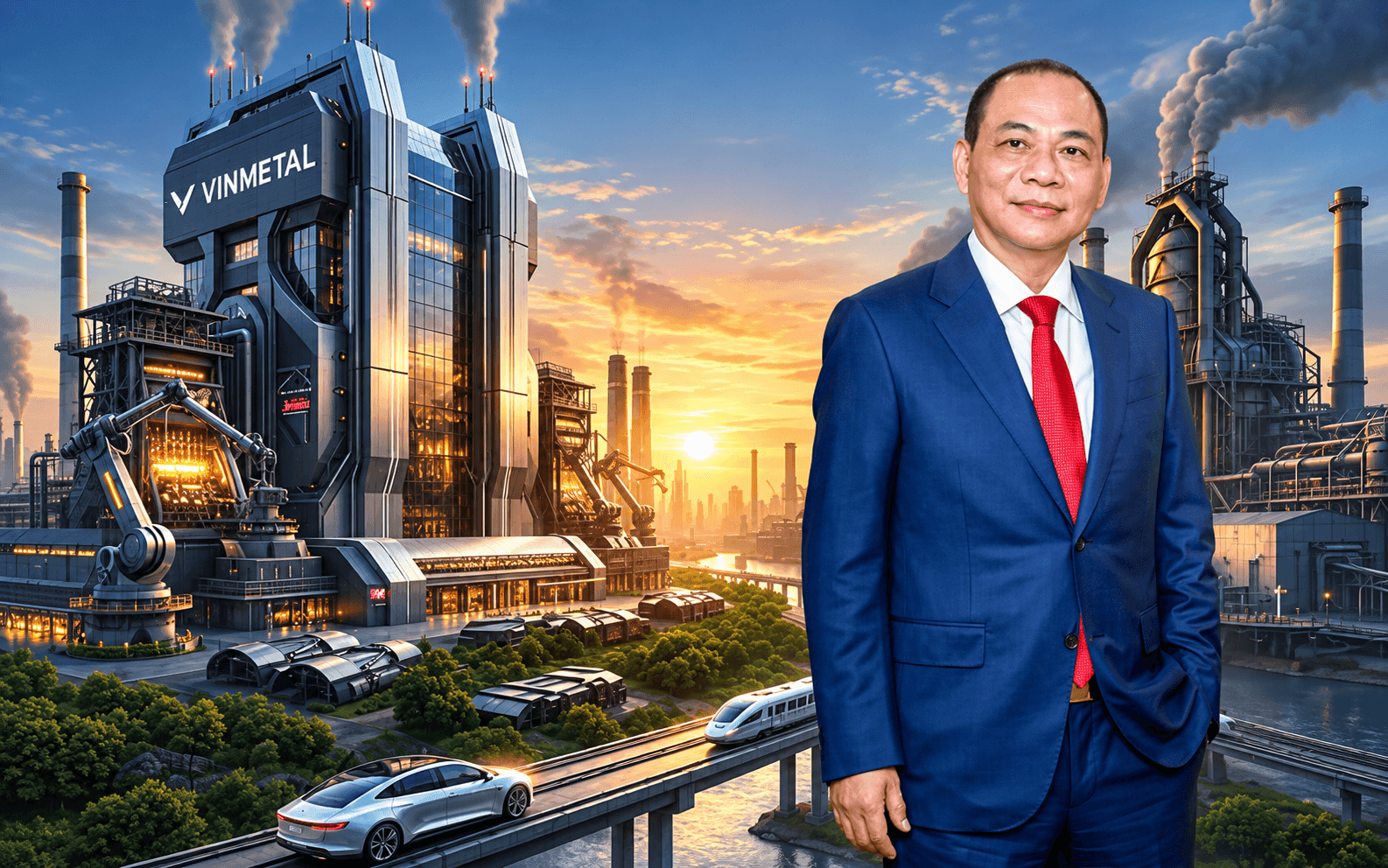 Nhà máy thép gần 80.000 tỷ đồng của tỷ phú Phạm Nhật Vượng có thay đổi lớn về nguồn nguyên liệu