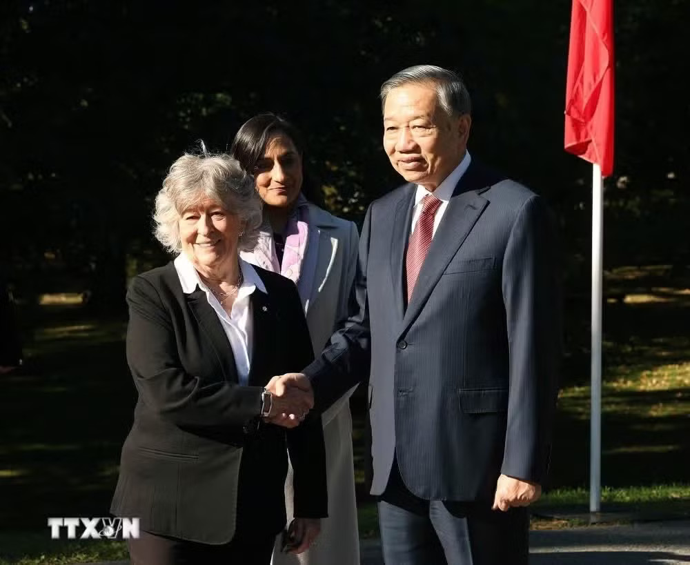Lễ đón Tổng Bí thư, Chủ tịch nước Tô Lâm thăm cấp Nhà nước tới Canada - Ảnh 1.