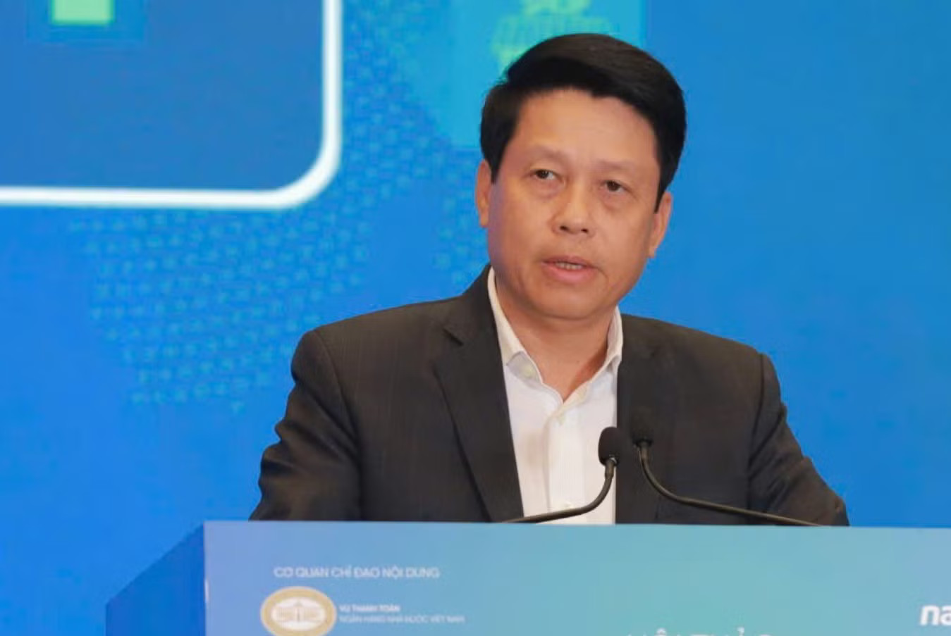 Phó Thống đốc Ngân hàng Nhà nước Phạm Tiến Dũng (ảnh: Trí Phong). Kiểm soát an toàn ra sao khi kết nối thanh toán xuyên biên giới? - Ảnh 1.