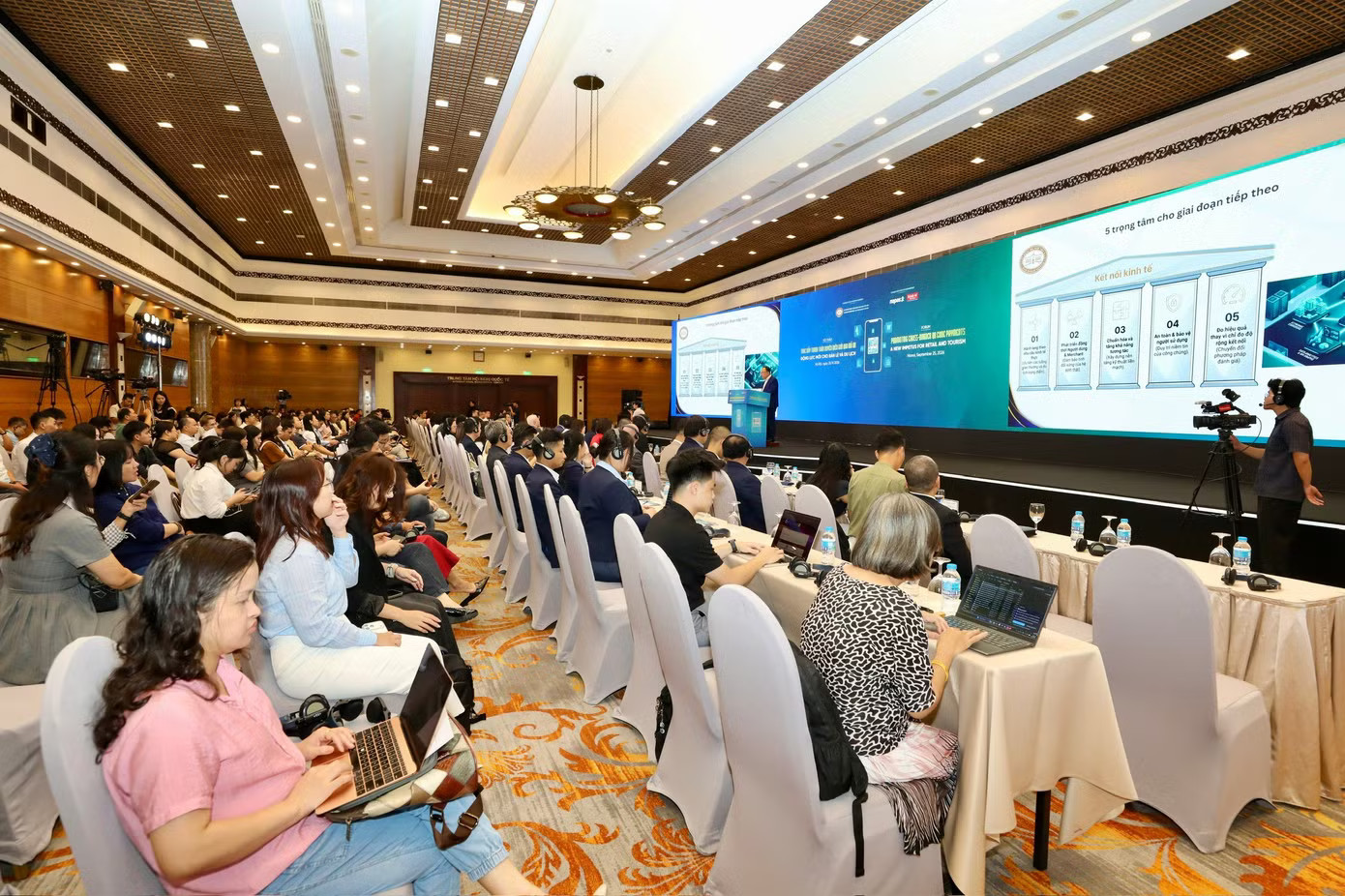 Toàn cảnh hội thảo chiều 25/9. Kiểm soát an toàn ra sao khi kết nối thanh toán xuyên biên giới? - Ảnh 2.