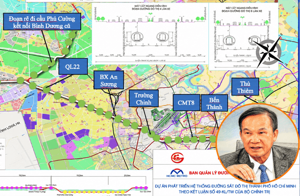 Doanh nghiệp 4 tháng tuổi liên quan Him Lam Group nhận loạt chỉ đạo nóng từ UBND TP. HCM liên quan 2 tuyến đường sắt đô thị