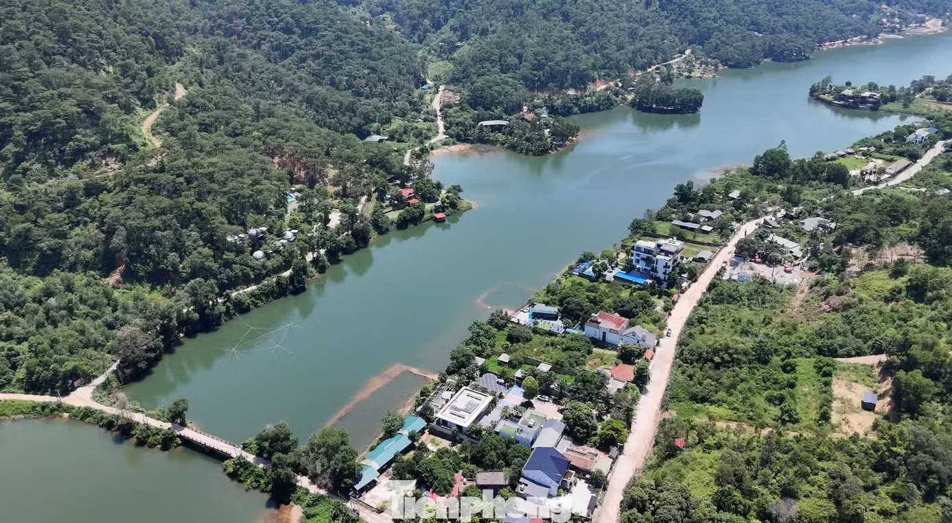 Hiện trạng hồ Đồng Đò đầu tháng 9/2026 Hà Nội xin ý kiến điều chỉnh diện tích hơn 7.000ha khỏi quy hoạch rừng, đất lâm nghiệp - Ảnh 1.