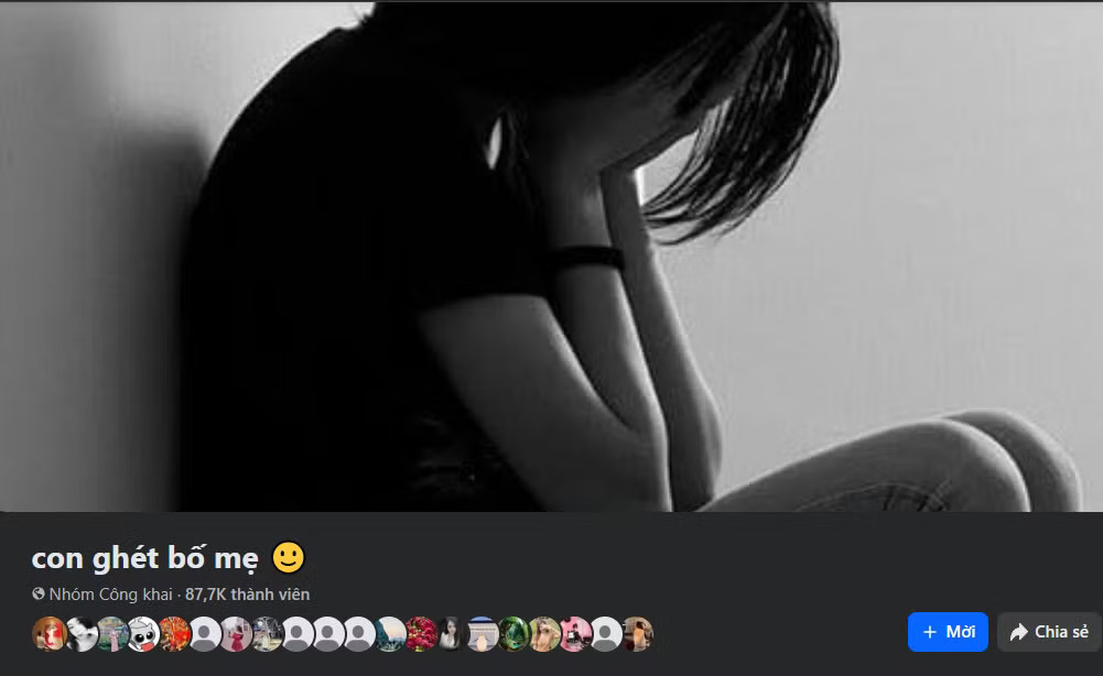 Nhóm Nguy hiểm: Xuất hiện hội nhóm 'con ghét bố mẹ' trên Facebook với gần 90 nghìn thành viên - Ảnh 1.